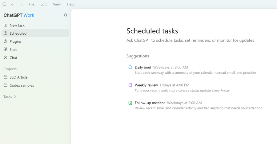 chatgpt scheduled tasks chatgpt scheduled tasks